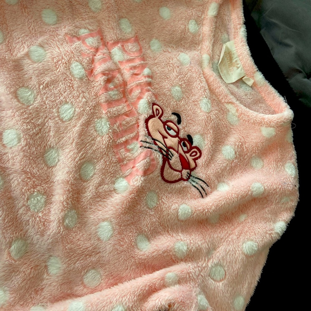 Pink Panther Sherpa Two Piece